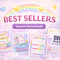 Best sellers digital downloads collection featuring popular designs and top rated instant download products