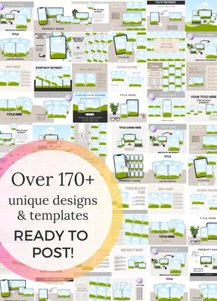 Etsy Listing Video Templates Canva Video Mockups Video Template Etsy Canva Animation Etsy Video Mockup Bundle Canva Mockup Template Bundle