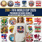 World Cup 2026 PNG Bundle – Football Nations & Flag Designs