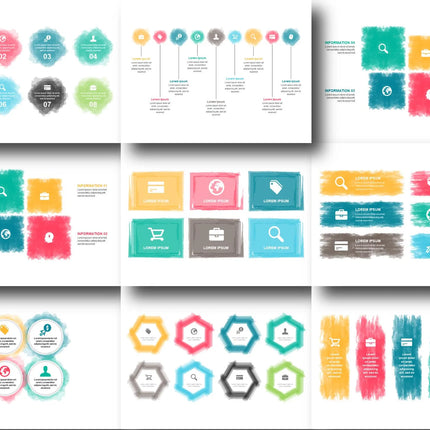 5000 PowerPoint Template Bundle Fully Editable Templates | Infographics PowerPoint Templates | Presentation Template | PPTX Infographics