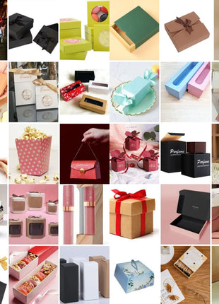 135 Box Templates, Kit Boxes, MEGA BOX TEMPLATE, Part Box, 3D Boxes, Gift Box, Digital Paper Sequin, Noel Box Svg, Cameo Cut Files