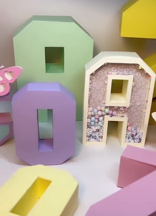 3D Letters SVG Bundle A-Z 0-9 Shaker & Non-Shaker Templates