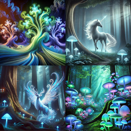 Stunning Digital Art Bundle -High-Resolution Designs Perfect for Wall Art, Prints and Creative Projects - Art Prompts For All Styles