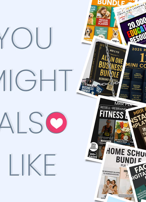 Kids Education Resources Teachers Parents Worksheets For Kids Classroom Activities, DFY Digital Product Bundle, PLR MRR Master Resell Rights