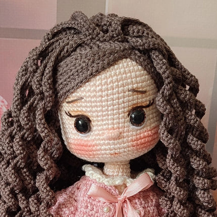 Amigurumi Pattern Rosalin Doll by Pollytoys | Amigurumi Crochet Pattern | Amigurumi Doll PDF Pattern