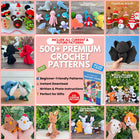 500+ Crochet Patterns, Crochet Pattern Bundle, Amigurumi Crochet Patterns, Animal Halloween Christmas Patterns