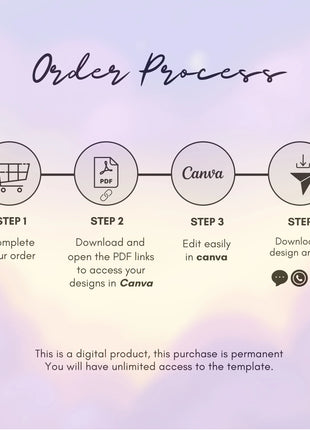 Digital 15th Birthday Video Invitation – Silver Glitter | Editable Canva Template