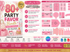 85 Editable Party Favor Templates Bundle — Labels, Bags, Wrappers