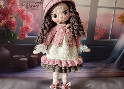 Amigurumi Pattern Rosalin Doll by Pollytoys | Amigurumi Crochet Pattern | Amigurumi Doll PDF Pattern