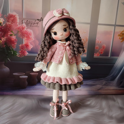 Amigurumi Pattern Rosalin Doll by Pollytoys | Amigurumi Crochet Pattern | Amigurumi Doll PDF Pattern