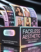 Faceless video, aesthetic video, faceless reels, luxury reels, mega reels bundle, faceless marketing, plr videos pack, mrr resell rights