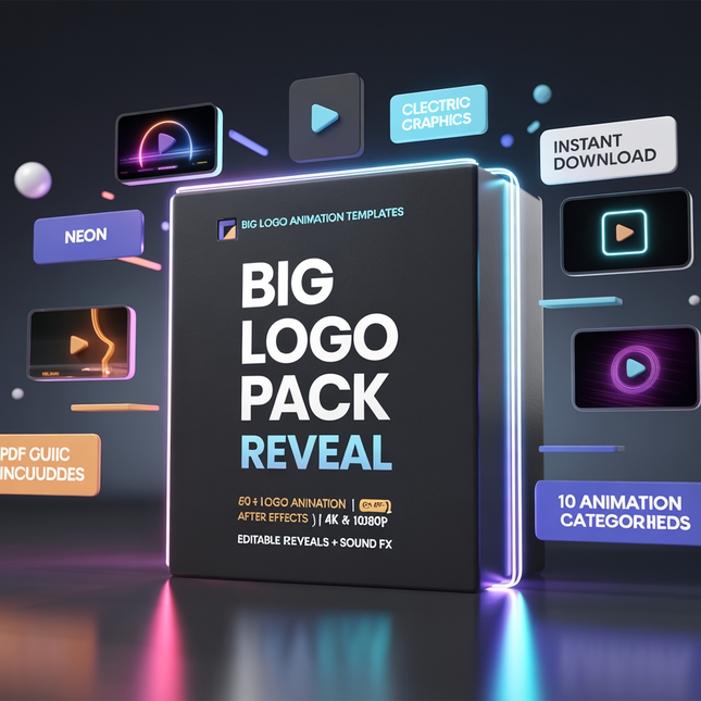 Over 50  Logo Animation | Pack Reveal | logo animation templates for Adobe After Effect