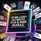 10 Million+ Ultimate PLR MRR Bundle Ideal for Passive Income, Plr Mrr Digital Products, Master Resell Rights, All our PLR Digital Products