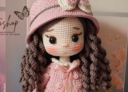 Amigurumi Pattern Rosalin Doll by Pollytoys | Amigurumi Crochet Pattern | Amigurumi Doll PDF Pattern