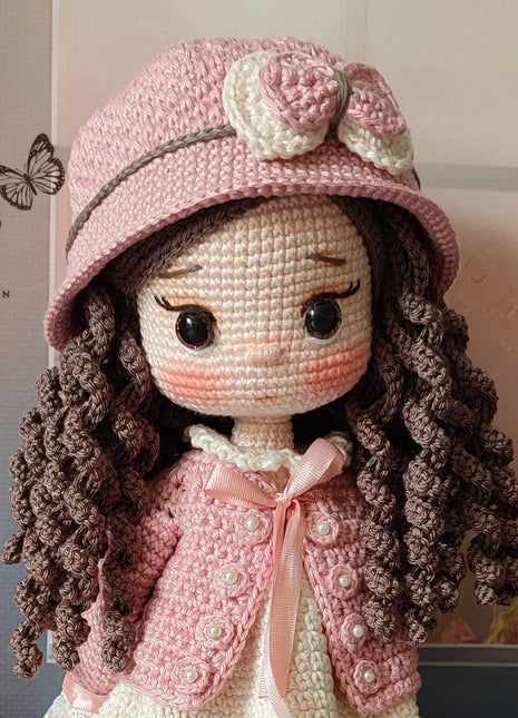 Amigurumi Pattern Rosalin Doll by Pollytoys | Amigurumi Crochet Pattern | Amigurumi Doll PDF Pattern
