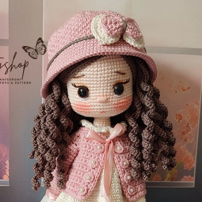 Amigurumi Pattern Rosalin Doll by Pollytoys | Amigurumi Crochet Pattern | Amigurumi Doll PDF Pattern