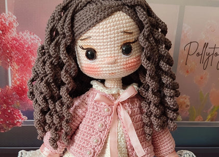 Amigurumi Pattern Rosalin Doll by Pollytoys | Amigurumi Crochet Pattern | Amigurumi Doll PDF Pattern