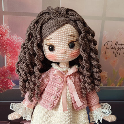 Amigurumi Pattern Rosalin Doll by Pollytoys | Amigurumi Crochet Pattern | Amigurumi Doll PDF Pattern