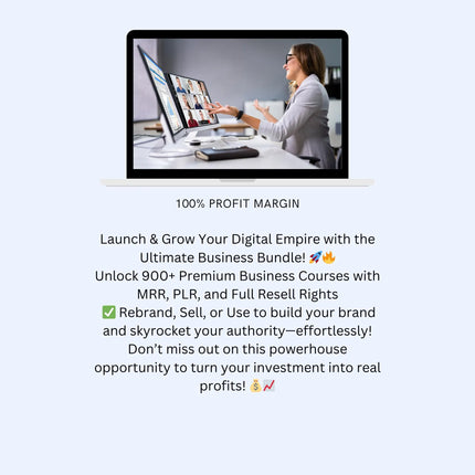 900+ Business Courses Bundle | MRR, PLR, Resell Rights | Video Courses, Marketing Courses, Dropshipping Courses, Courses, Digital Business