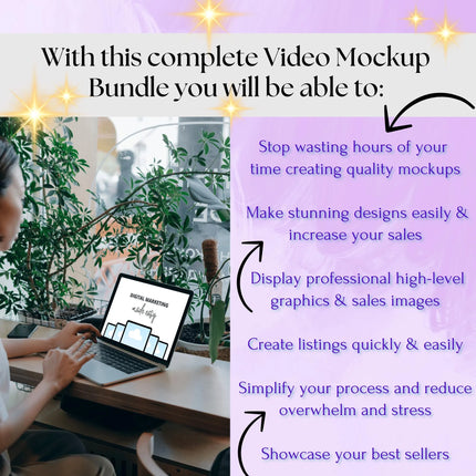 Etsy Listing Video Templates Canva Video Mockups Video Template Etsy Canva Animation Etsy Video Mockup Bundle Canva Mockup Template Bundle