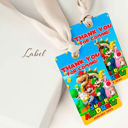Super Mario Editable Birthday Invitation – Canva Template | Instant Download