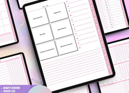 ADHD Digital Planner • Undated GoodNotes Planner • iPad Planner for Adults • Daily & Weekly ADHD Organizer • Neurodivergent-Friendly Layouts