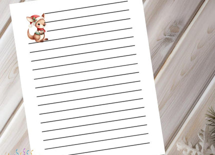 Christmas Kids Activity Bundle | 8 Printable Holiday PDF Sheets | Cute Christmas Stationery for Children | Instant Download