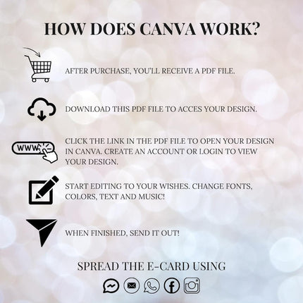 Elegant Cocktail Birthday Invitation – Editable Digital Evite