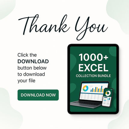 1000+ Excel Collection Bundle | Spreadsheet Templates | Financial & Business Excel Sheets | Data Analysis Tools | PLR | Digital Download