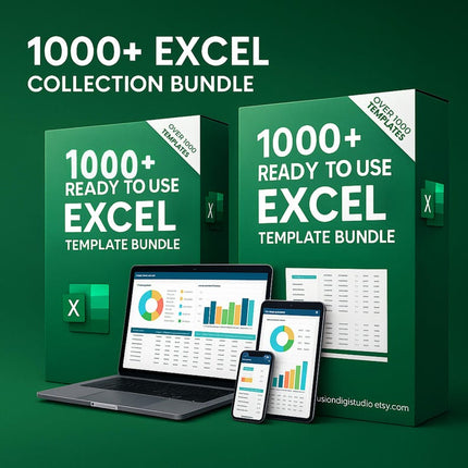 Streamline your work with 1000+ Excel templates! Finance, business, project management & more—fully editable and ready to download instantl