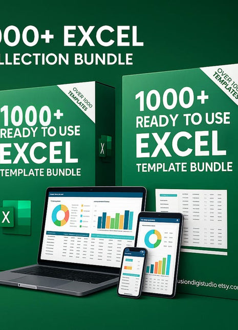 Streamline your work with 1000+ Excel templates! Finance, business, project management & more—fully editable and ready to download instantl