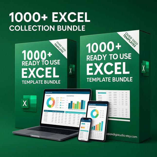 Streamline your work with 1000+ Excel templates! Finance, business, project management & more—fully editable and ready to download instantl