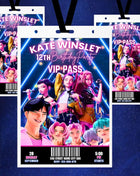 Kpop Demon Hunters Birthday Bundle | Concert Style Party Pass | VIP Pass Digital Templates | 3 Editable Ticket Designs | Digital Download