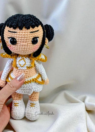 🎤 KPOP Demon Hunters Crochet Pattern Bundle – Rumi, Zoey & Mira Chibi Dolls