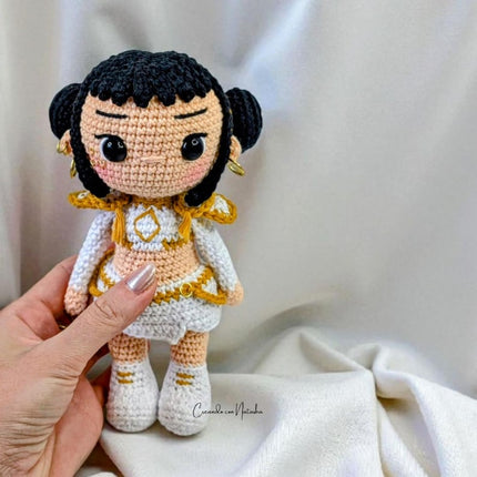 🎤 KPOP Demon Hunters Crochet Pattern Bundle – Rumi, Zoey & Mira Chibi Dolls