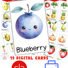 Preschool Fruit & Vegetable Flashcards | Printable Vocabulary Cards | Toddler Matching Game | Early Learning PDF - Crafty Temps