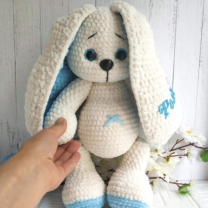 CROCHET BUNNY Pattern Amigurumi crochet pattern (English) Crochet Animal pattern Amigurumi rabbit pattern Toy knitting pattern Crochet toy