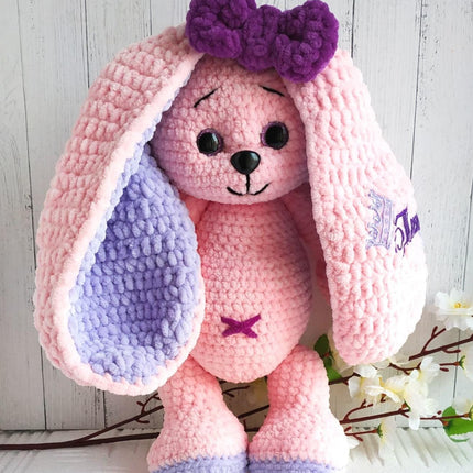 CROCHET BUNNY Pattern Amigurumi crochet pattern (English) Crochet Animal pattern Amigurumi rabbit pattern Toy knitting pattern Crochet toy