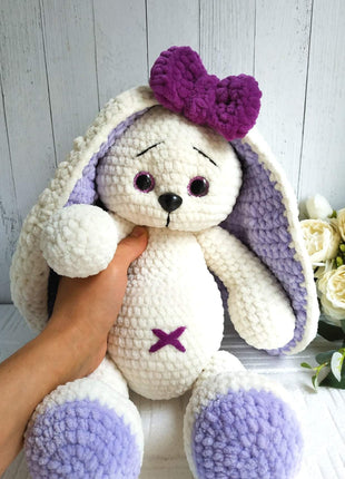 CROCHET BUNNY Pattern Amigurumi crochet pattern (English) Crochet Animal pattern Amigurumi rabbit pattern Toy knitting pattern Crochet toy