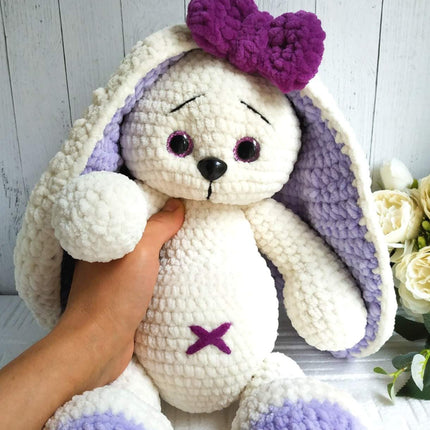 CROCHET BUNNY Pattern Amigurumi crochet pattern (English) Crochet Animal pattern Amigurumi rabbit pattern Toy knitting pattern Crochet toy