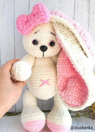 CROCHET BUNNY Pattern Amigurumi crochet pattern (English) Crochet Animal pattern Amigurumi rabbit pattern Toy knitting pattern Crochet toy