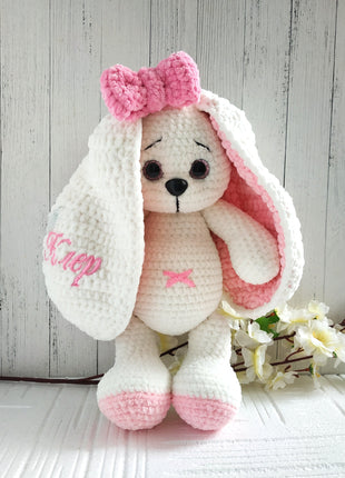 CROCHET BUNNY Pattern Amigurumi crochet pattern (English) Crochet Animal pattern Amigurumi rabbit pattern Toy knitting pattern Crochet toy