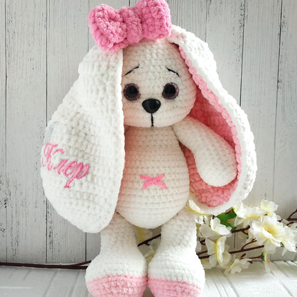 CROCHET BUNNY Pattern Amigurumi crochet pattern (English) Crochet Animal pattern Amigurumi rabbit pattern Toy knitting pattern Crochet toy