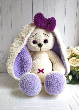CROCHET BUNNY Pattern Amigurumi crochet pattern (English) Crochet Animal pattern Amigurumi rabbit pattern Toy knitting pattern Crochet toy