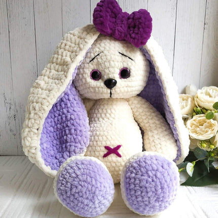 CROCHET BUNNY Pattern Amigurumi crochet pattern (English) Crochet Animal pattern Amigurumi rabbit pattern Toy knitting pattern Crochet toy