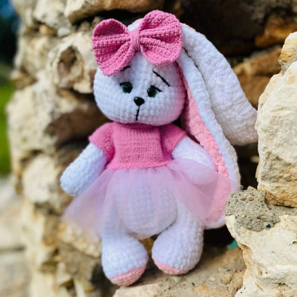 CROCHET BUNNY Pattern Amigurumi crochet pattern (English) Crochet Animal pattern Amigurumi rabbit pattern Toy knitting pattern Crochet toy