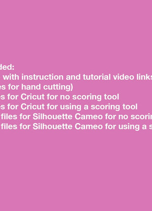 Interactive Groovy Big Pencil Paper Craft SVG Template for Cricut