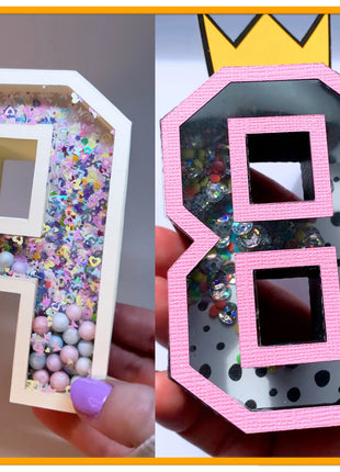 3D Letters SVG Bundle A-Z 0-9 Shaker & Non-Shaker Templates