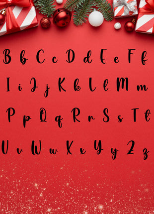 Christmas Script Stars Font Bundle for Cricut, Canva, Procreate