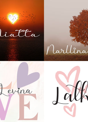 Heart Script Font Bundle – 20 Cursive TTF/OTF Fonts with Hearts